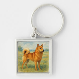 Porte-clés Spitz finnois