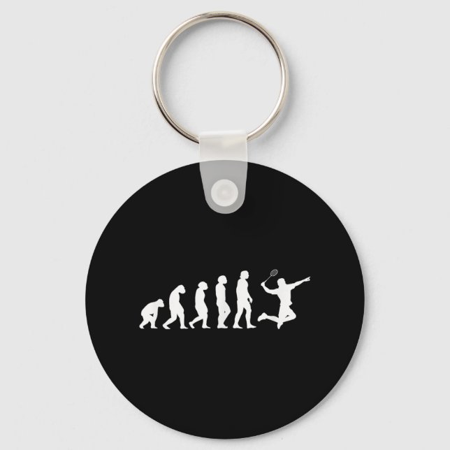 Porte-clés Sport Evolution Badminton (Recto)