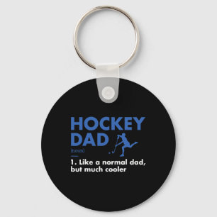 Porte-clés Sport Papa Définition Hockey