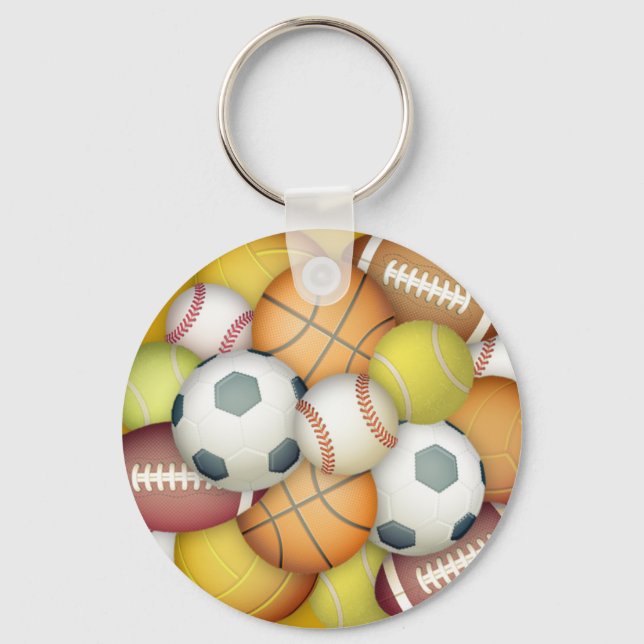 Porte-clés Sports-balls (Recto)