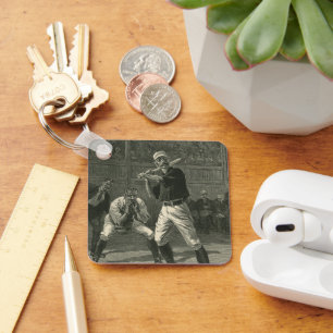 Porte-clés Sports Vintage, Joueurs de Baseball par Thulstrup