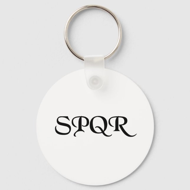 PORTE-CLÉS SPQR (Recto)