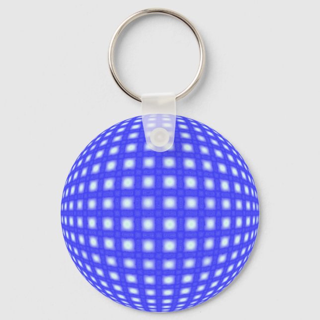 Porte-clés Square Dot Globe (Recto)