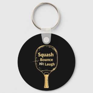 Porte-clés Squash Bounce Hit Laugh : Embrassez le plaisir et
