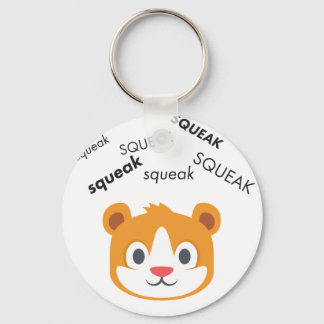 Porte-clés Squeak Hamster Cute Emoji