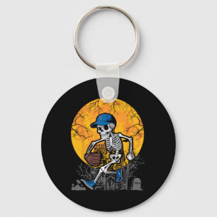 Porte-clés Squelette de baseball Halloween Hommes garçons de