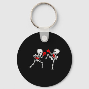 Porte-clés Squelette de kickboxing Kickboxer Boxe Mma