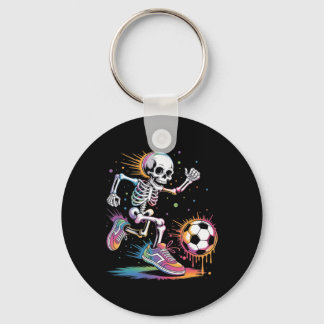 Porte-clés Squelette Drôle de Football au Goutte à Goutte Gar