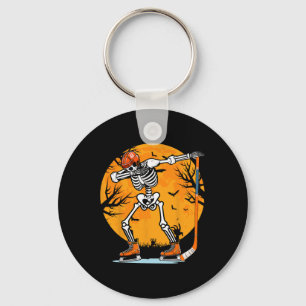 Porte-clés Squelette Hockey sur glace Halloween Garçons Dabbi