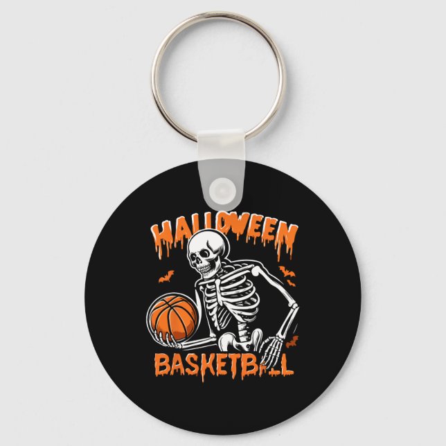 Porte-clés Squelette Squelette Halloween Tri Ou Traite (Recto)