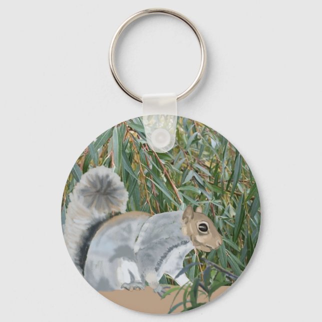 Porte-clés Squirrel in the Countryside  Keychain (Recto)