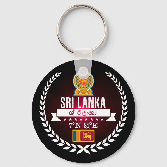 Porte-clés Sri Lanka (Recto)