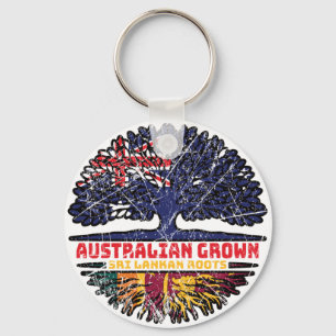 Porte-clés Sri Lanka Sri Lankais Australie Arbre