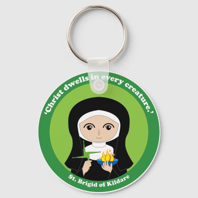 Porte-clés St. Brigid of Kildare (Recto)