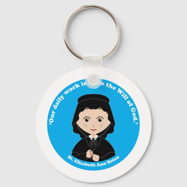 Porte-clés St. Elizabeth Ann Seton (Recto)