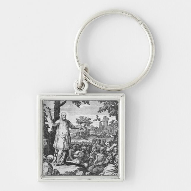 Porte-clés St Francis des ventes prêchant au (Devant)