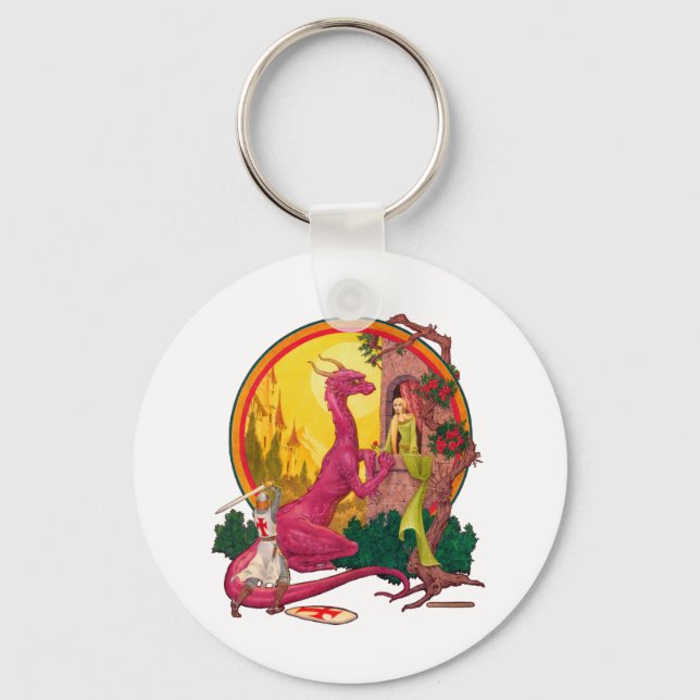 Porte-clés St.George et le Dragon (Recto)