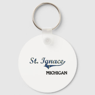 Porte-clés St. Ignace Michigan City Classic