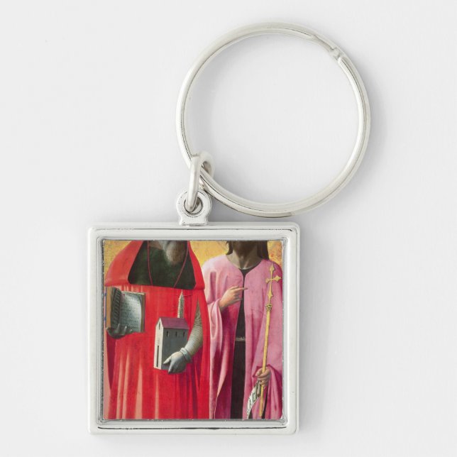 Porte-clés St Jerome et St John le baptiste, c.1428-29 (Devant)