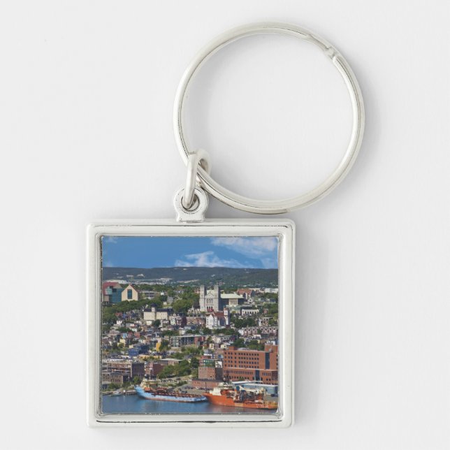Porte-clés St. John's, Terre-Neuve, Canada, le littoral (Devant)