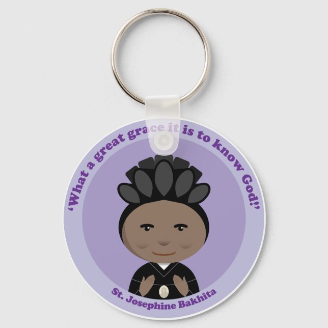 Porte-clés St. Josephine Bakhita (Recto)