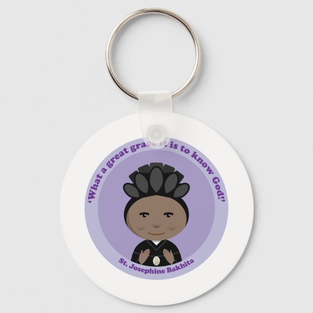 Porte-clés St. Josephine Bakhita (Recto)