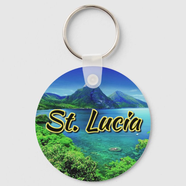 Porte-clés St. Lucia (Recto)