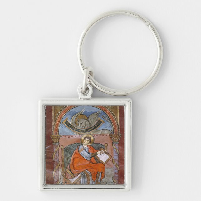 Porte-clés St Luke, de l'évangile de St Riquier (Devant)