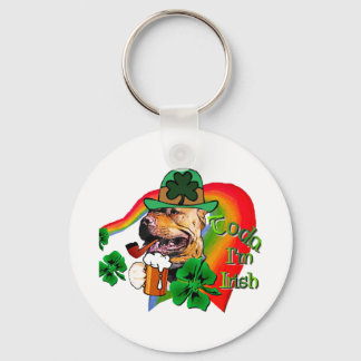 Porte-clés St patrick American Pit Bull Terrier