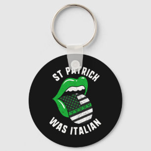 Porte-clés St Patrick Était Italien Lièvres Vertes Usa Drapea