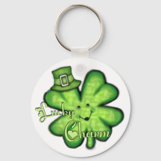 Porte-clés St. Patrick's Day Irlandais Lucky Shamrock Porte -