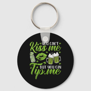 Porte-clés St Patricks Day Lucky Shamrock Serveuse Rtender Wa