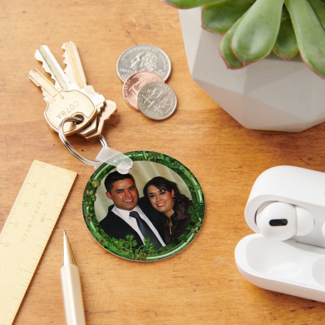 Porte-clés St. Patrick's Day Photo Key Chain (Bureau)