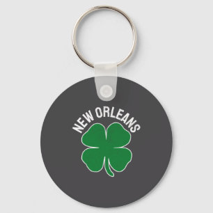 Porte-clés St. Patrick's Day Shamrock La Nouvelle-Orléans Irl