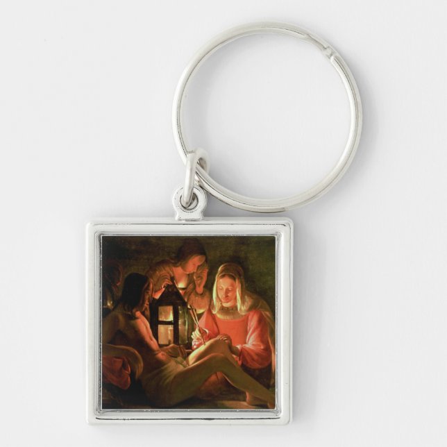 Porte-clés St SebastiAn tendu par la femme sainte (l'huile (Devant)