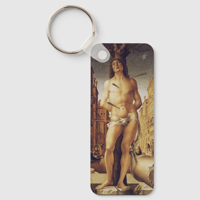 Porte-clés St Sébastien par Liberale Da Verona (Recto)