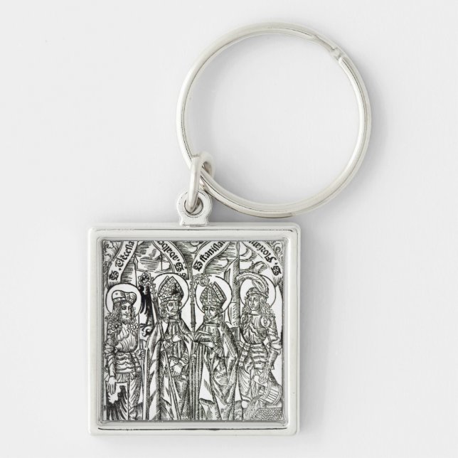 Porte-clés St Wenceslaus, Adalbert, St Florian de Stanislaus (Devant)