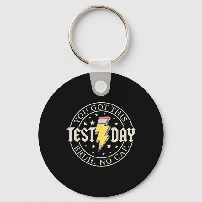 Porte-clés Staar State Test Day Motivation Vous Avez Ce Br (Recto)