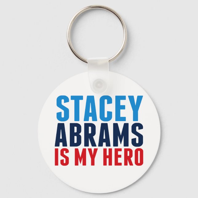 Porte-clés Stacey Abrams is My Hero 2022 Election (Recto)