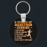 Porte-clés Stades De Marathon Coureur Sarcastique Graphi<br><div class="desc">Cette idée graphique est pour les coureurs de marathon. Ce drôle de vêtement graphique / citation rend tous les amateurs de course heureux.</div>