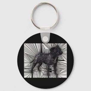 Porte-clés Staffordshire Bull Terrier Mosaic