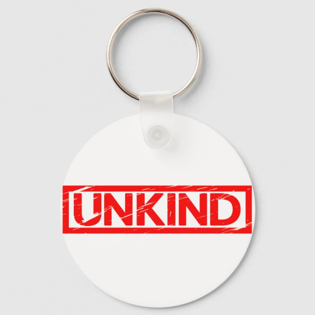 Porte-clés Stamp Unkind (Recto)