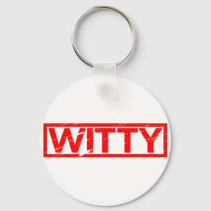 Porte-clés Stamp Witty