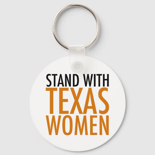 Porte-clés Stand with Texas Women (Recto)