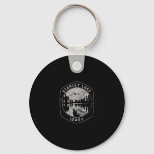Porte-clés Stanley Lake Idaho vacances à l'extérieur Vintage