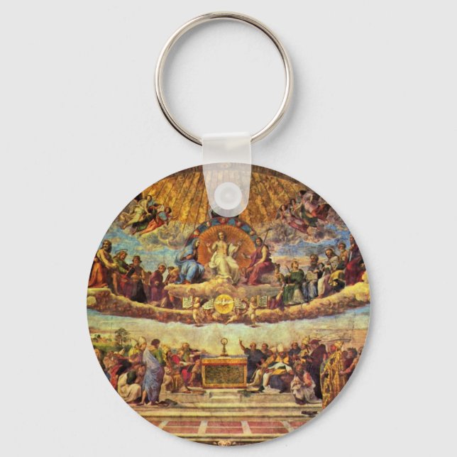 Porte-clés Stanza Della Signatura Au Vatican Pour Le Pape Jui (Recto)