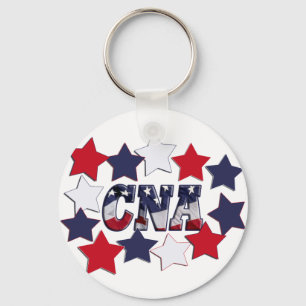 PORTE-CLÉS STAR SPANGLED CNA - ASSISTANT INFIRMIER CERTIFIÉ