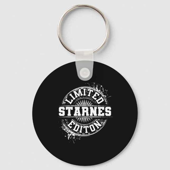 Porte-clés Starnes Funny Surname Family Tree Birthday Gift  (Recto)