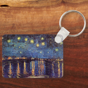 Porte-clés Starry Night Over the Rhone par Vincent van Gogh