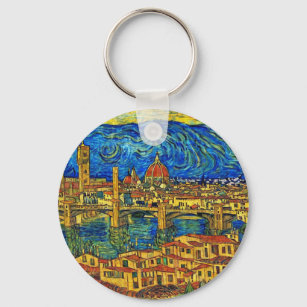 Porte-clés Starry Starry Night Florence Italie